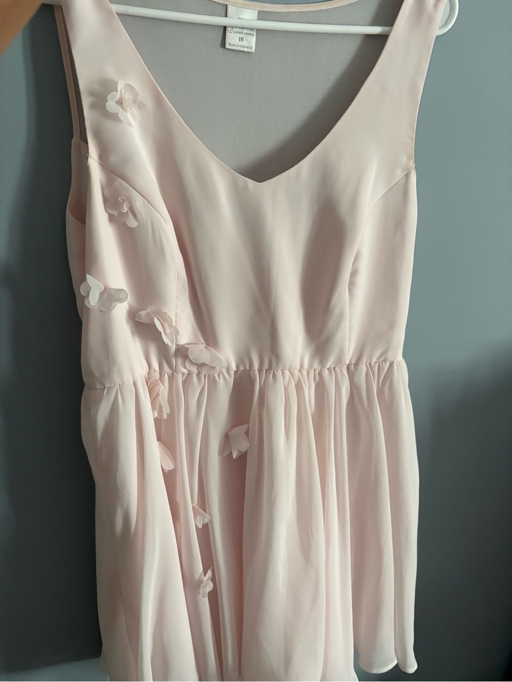 LC Lauren Conrad Light Pink Disney Cinderella Mesh Dress